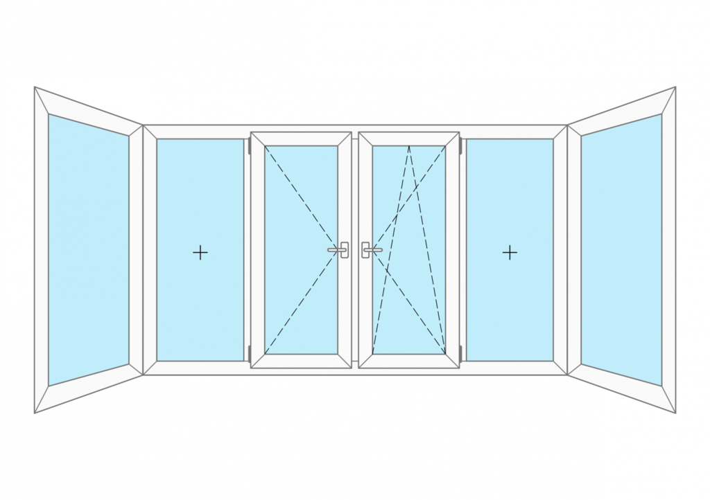 П-образная лоджия или балкон